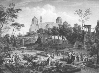 Paesaggio romano da Joseph Anton Koch